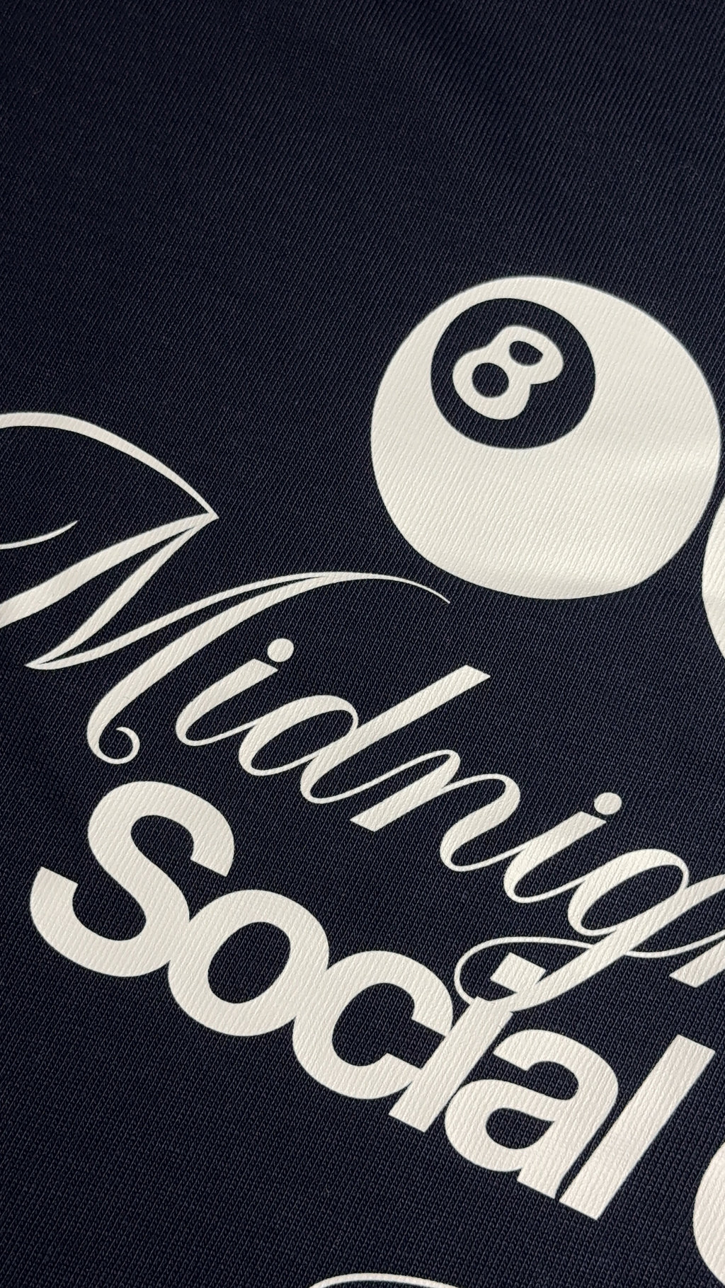 Camiseta Azul Midnight Rebels Blanco