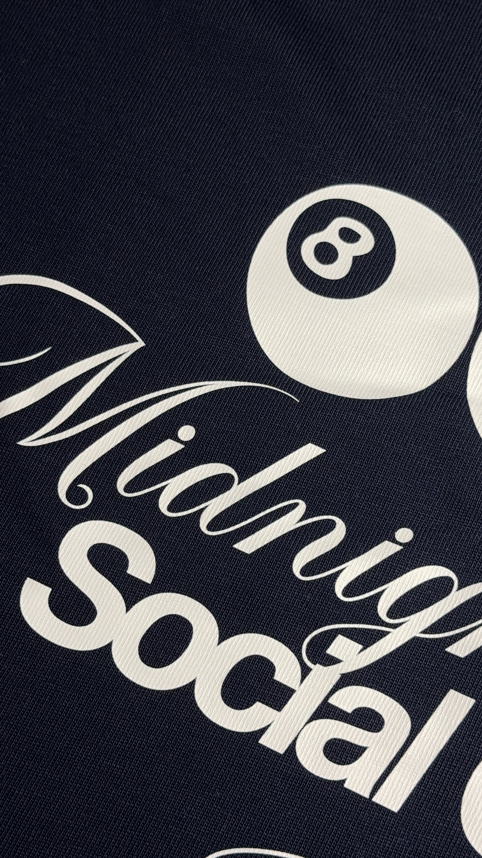 Camiseta Azul Midnight Rebels Blanco