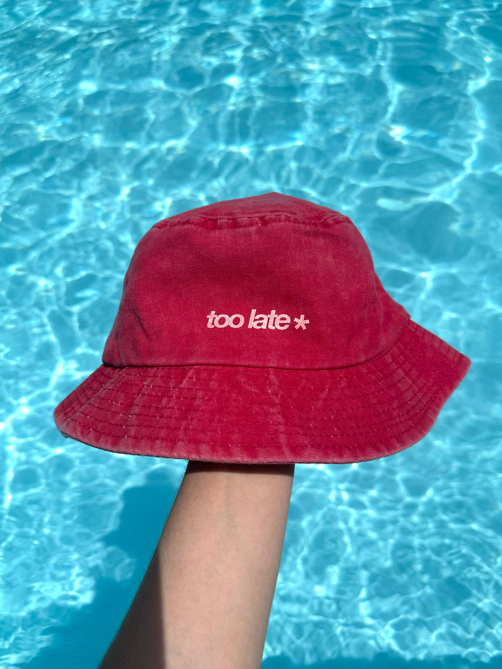 Gorro bucket efecto lavado