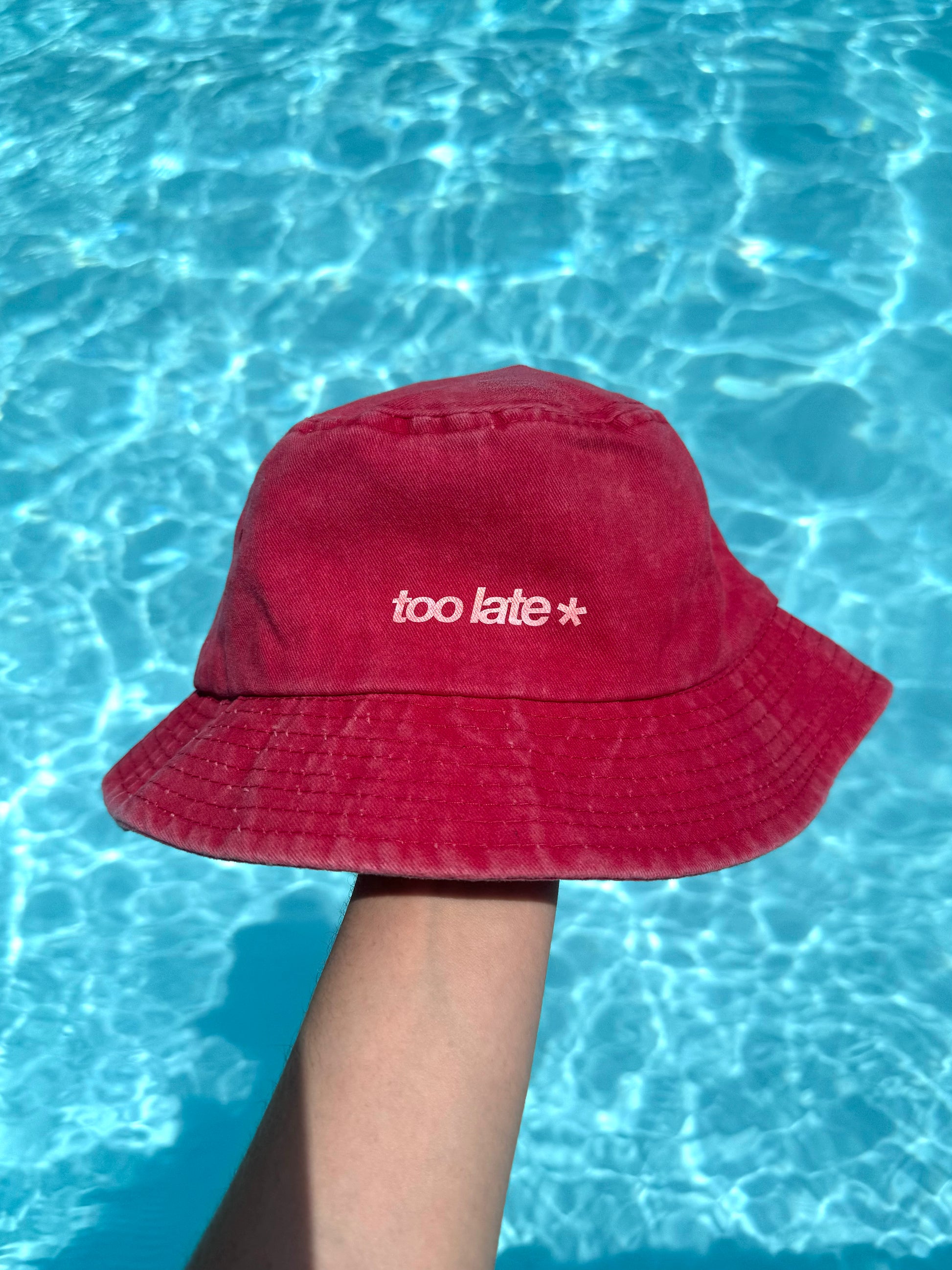 Gorro bucket efecto lavado