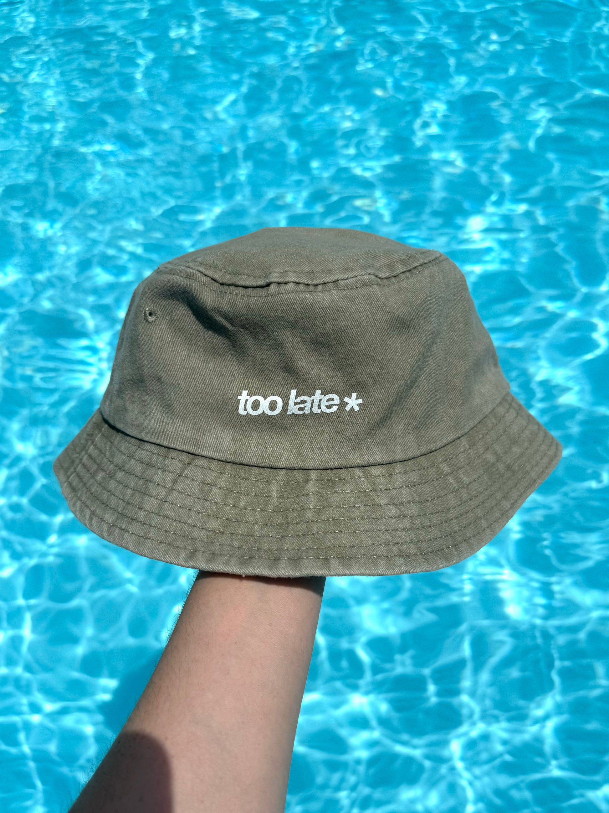 Gorro bucket efecto lavado