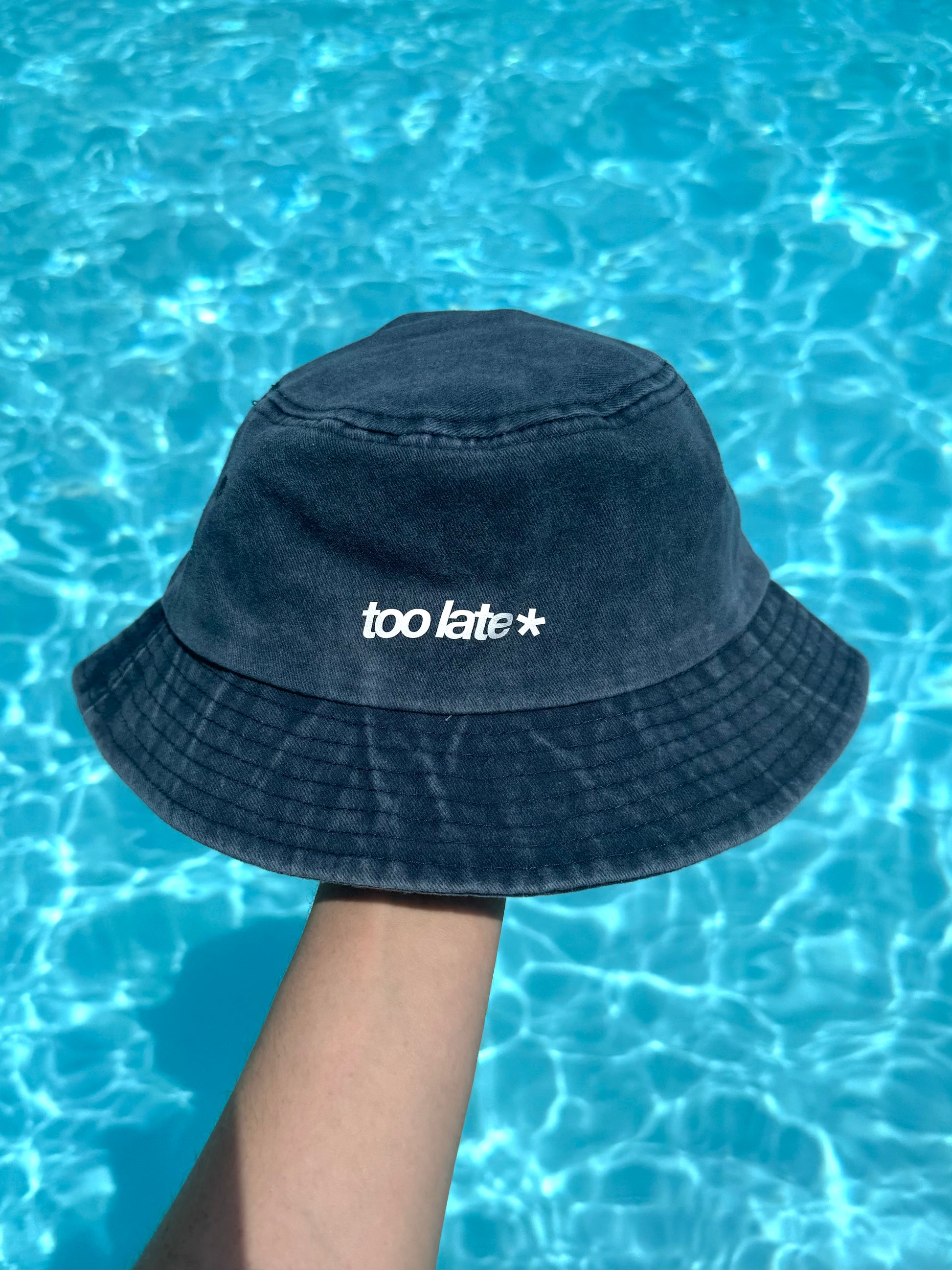 Gorro bucket efecto lavado