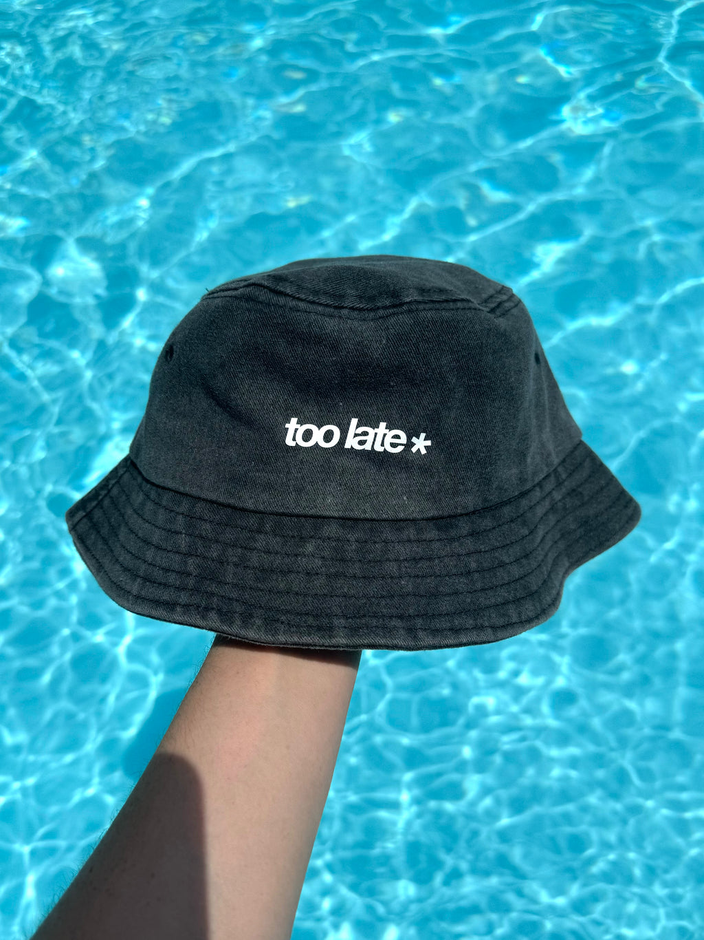 Gorro bucket efecto lavado