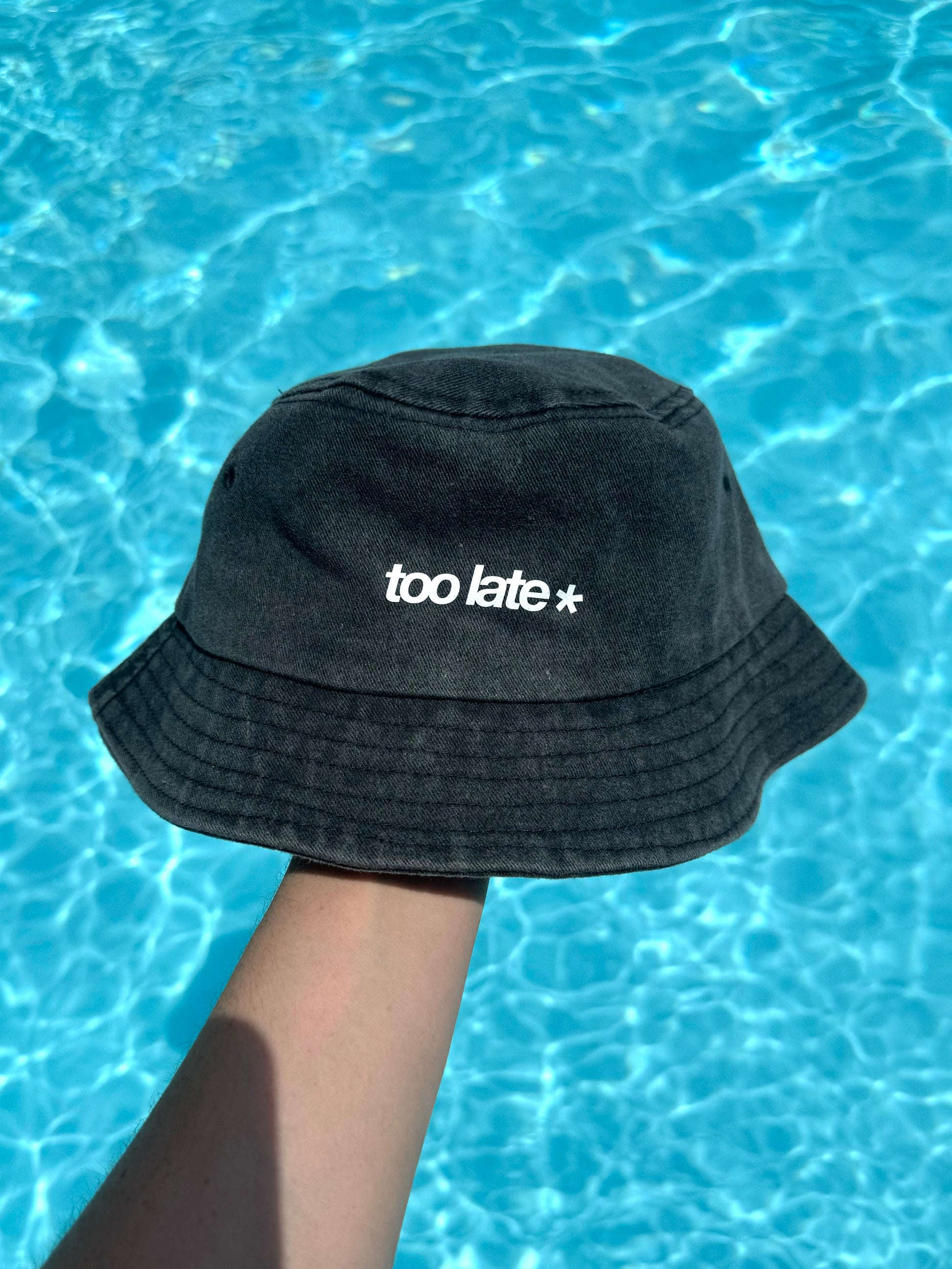 Gorro bucket efecto lavado